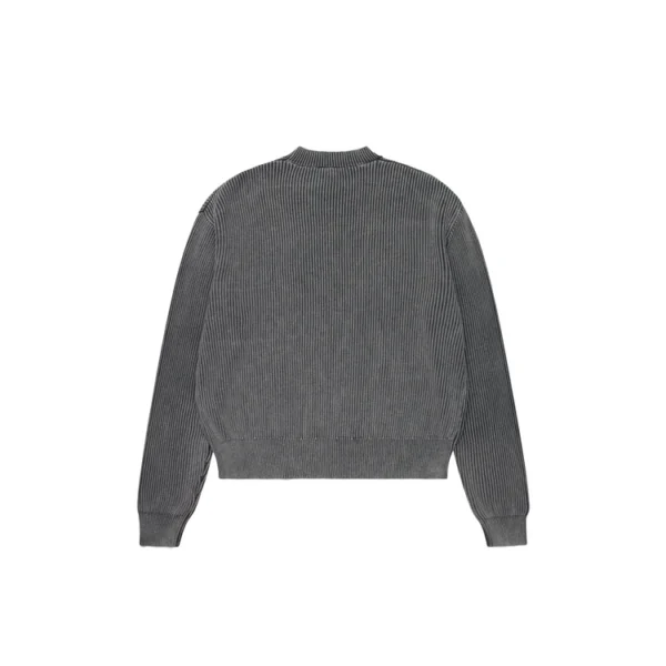 Mertra Waffle Knit (Washed Grey)